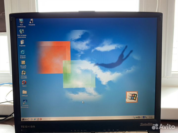 Ноутбук из детства Toshiba satellite рабочий