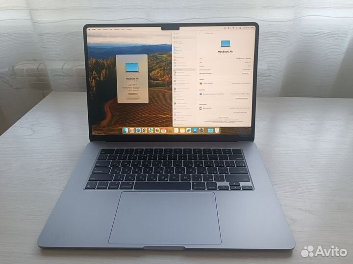 Apple MacBook Air 15 2023 M2 SpaceGrey с гарантией
