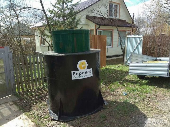 Септик для дома и дачи. Установка под ключ