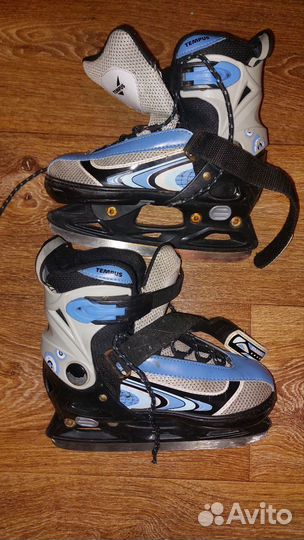 Коньки детские раздвижные 33 36