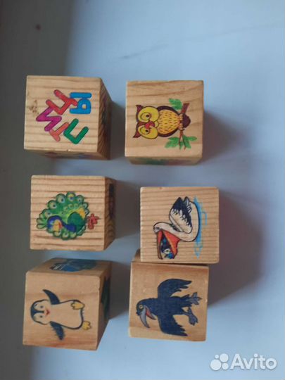 Кубики развивающие