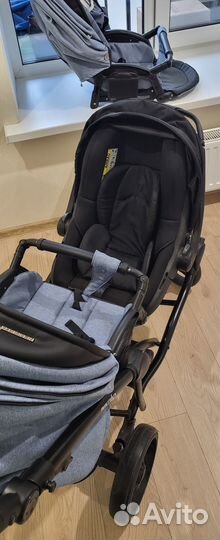 Коляска 3 в 1 бебето б42