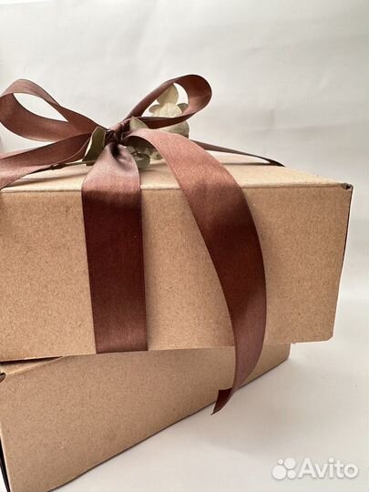 Подарочный бокс с обложкой на паспорт