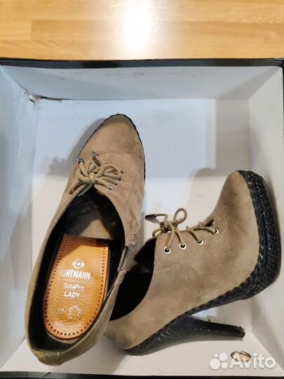 Ботильоны женские 37 размер