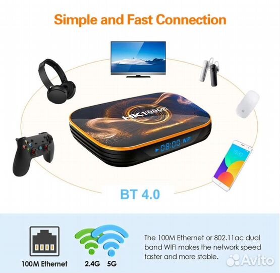 Android tv приставка hk1rbox