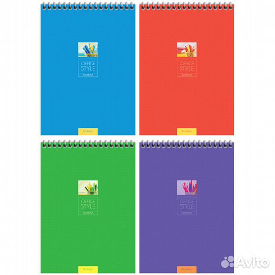 Блокнот А5 40л. на гребне 