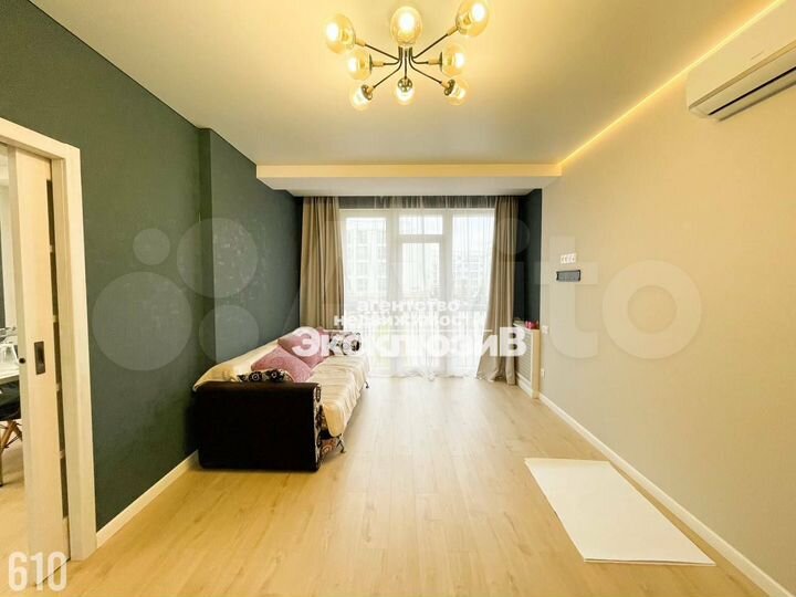 1-к. квартира, 45,6 м², 2/5 эт.