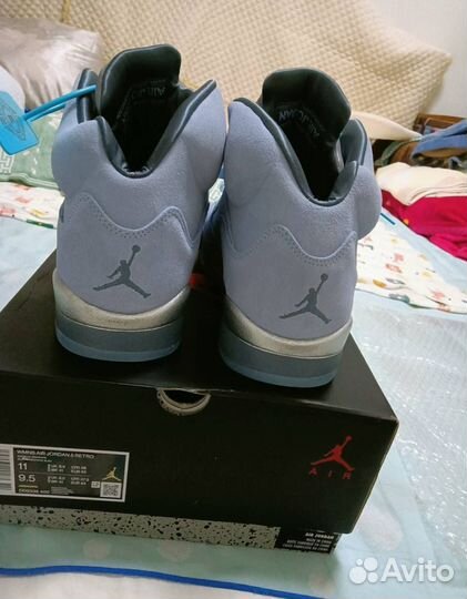 Air Jordan 5 bluebird Оригинал