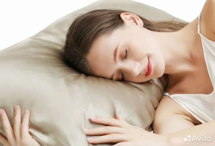 Наволочки 50х70 100 натуральный шелк