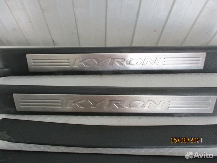 Накладки на пороги SsangYong Kyron 1 кайрон