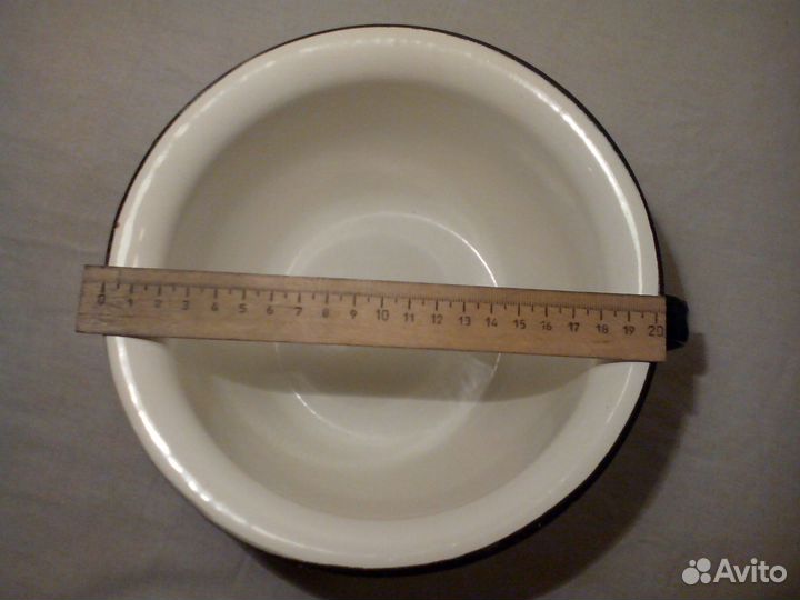 Ночная ваза Горшок металлический Винтаж СССР