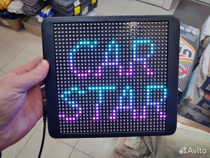 Дисплей анимационный в автомобиль