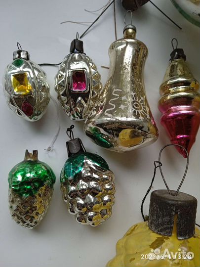 Елочные игрушки СССР