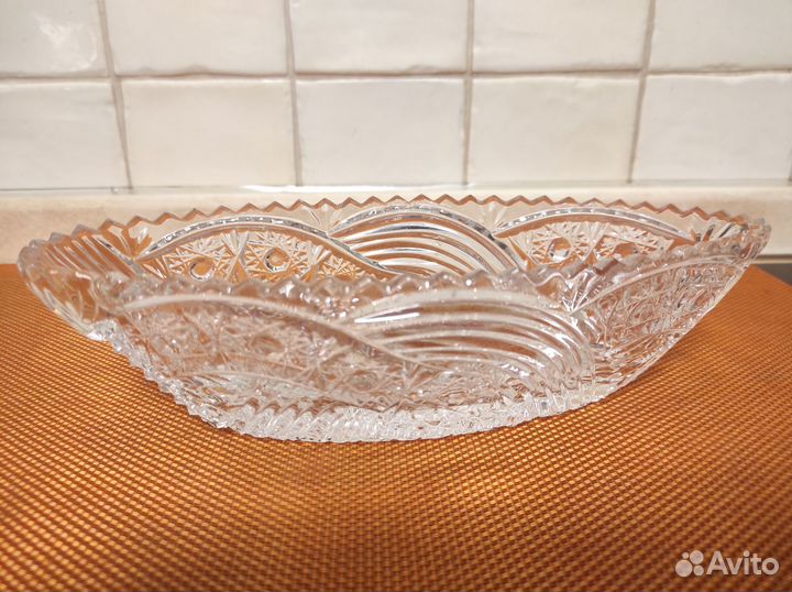 Вазы хрустальные