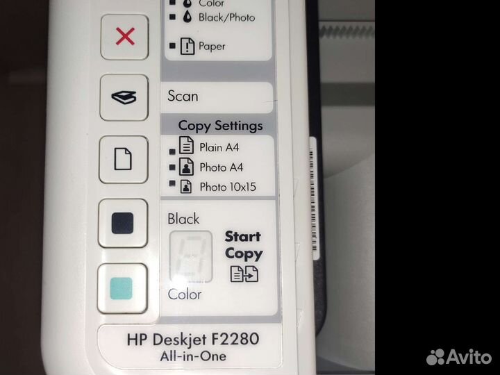 Принтер HP Deskjet F2280 All-in-One