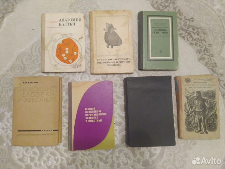 Книги СССР по Физиологии человека