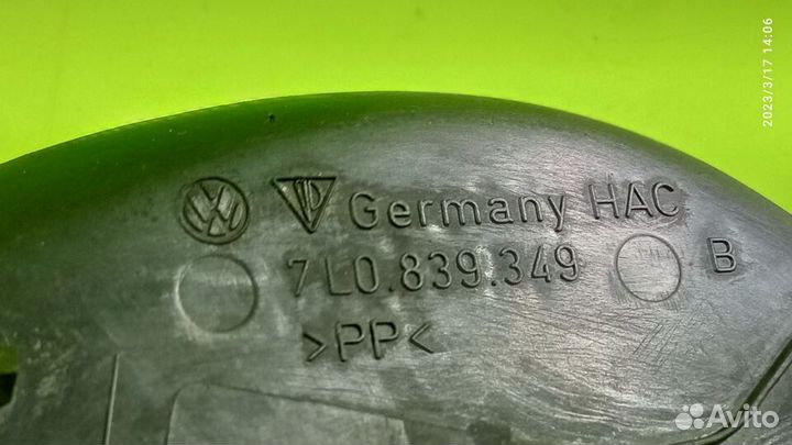 Накладка для Porsche Cayenne 955