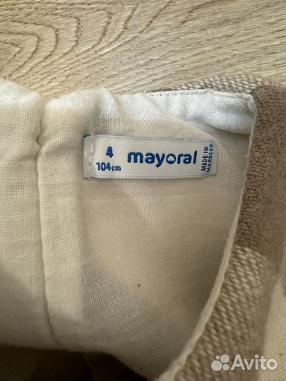 Платье для девочки mayoral 104 см 4 года