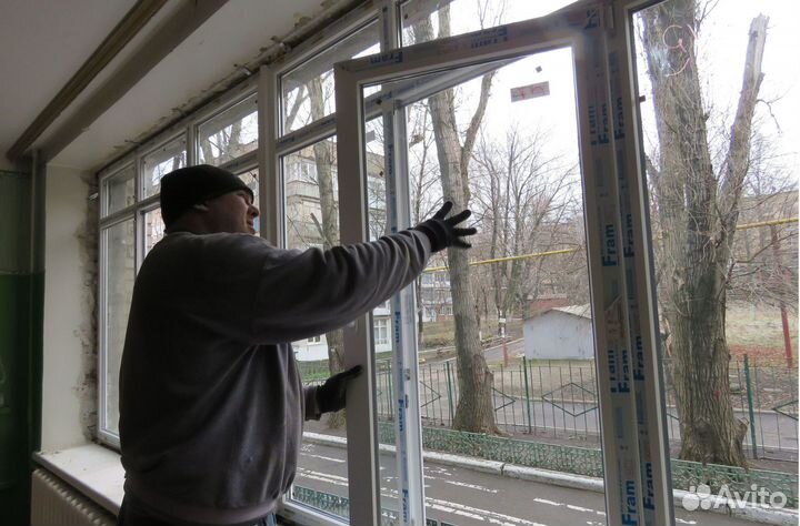 Балкон пластиковый