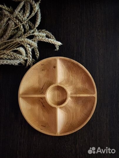 Менажница деревянная