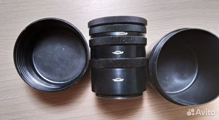Кольца удлинительные к фотоаппарату Зенит
