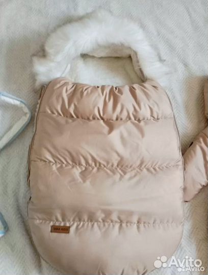 Комбинезон + кокон зимний