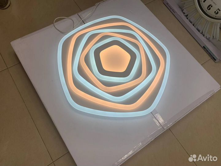 Светодиодная люстра citi LUX с пультом