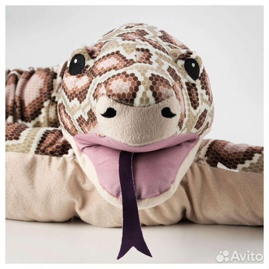 Мягкая игрушка икеа дьюнгельског тигровый питон