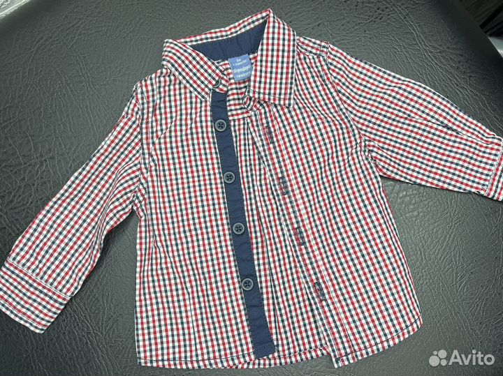 Рубашки 8 штук для самых маленьких