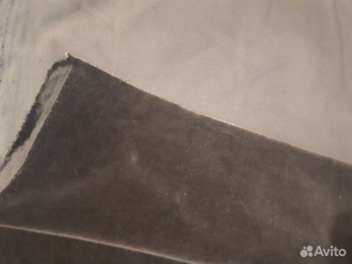 Отрез ткани велюр СССР