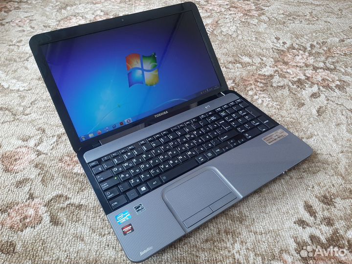 Ноутбук Toshiba i5/4-16Гб/500-1000Гб HDD, HD7670M