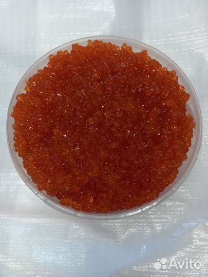 Икра красная кижуча