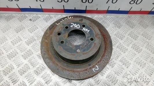 Диск тормозной задний nissan leaf ZE0 (3DN04LR02)