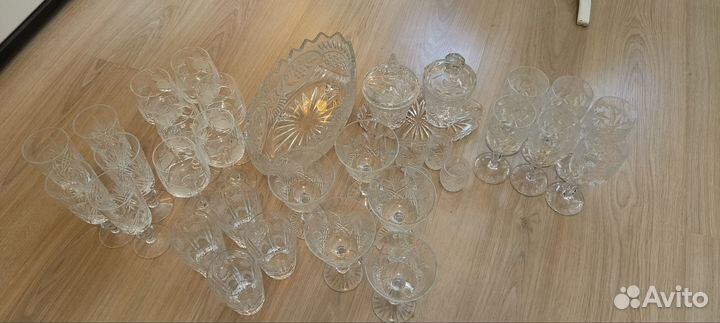 Сервиз хрусталь богемия гдр