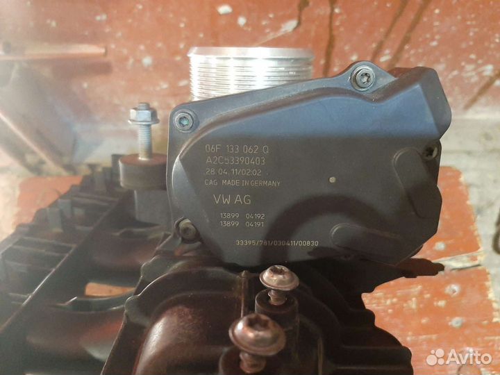 Впускной коллектор volkswagen passat b7