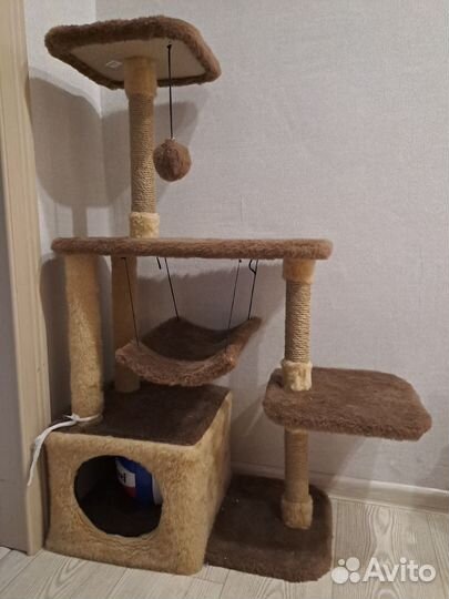 Когтеточка с домиком бу