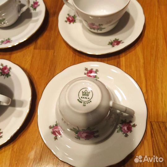 Чайные пары Kahla ГДР