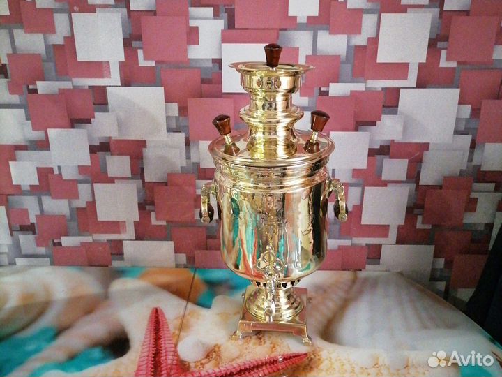 Самовар на дровах царский 3 -4 литра