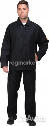 Костюм сварщика молескиновый с огнестойк.пропит