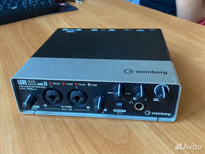 Внешняя звуковая карта Steinberg UR 22 mk II