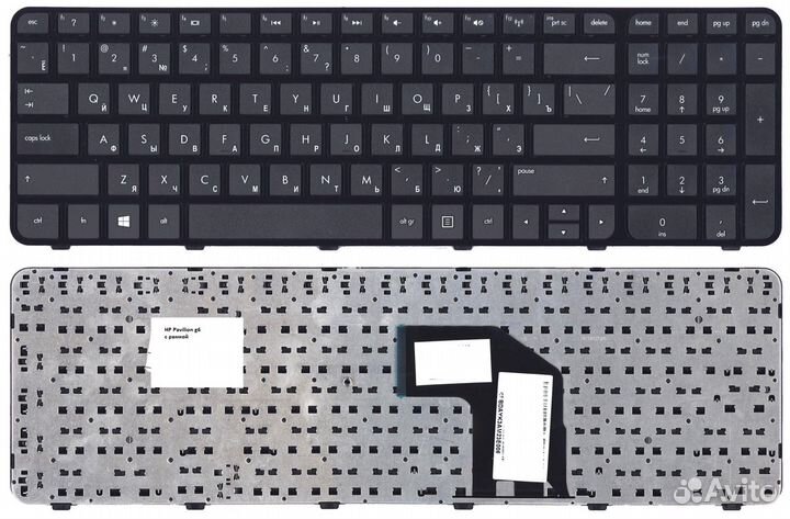 Клавиатура для ноутбука HP G6-2000