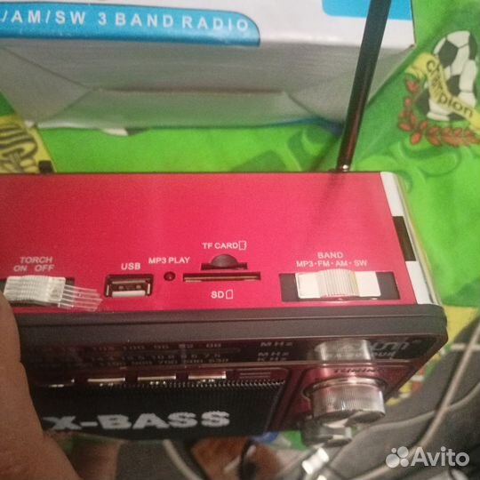 Радиоприемники x-bass новые