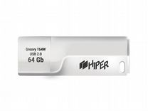 Накопитель hiper USB2 Flash 64GB Hiper Groovy T