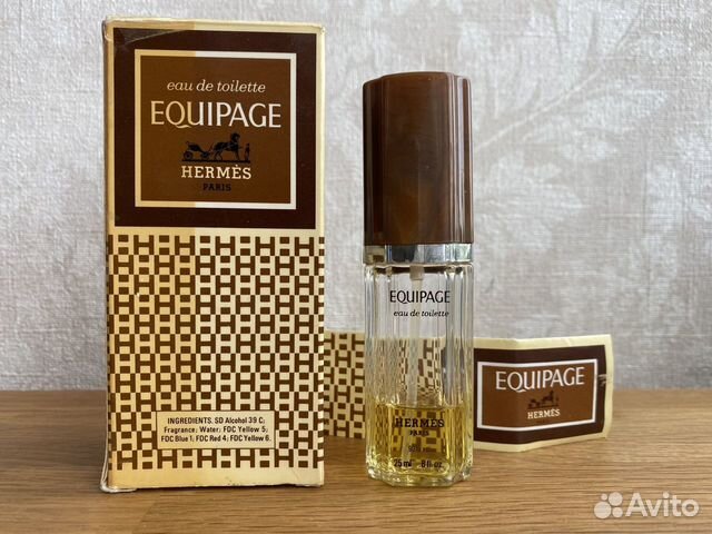 Мужская т/в Equipage Hermes 25мл Винтаж