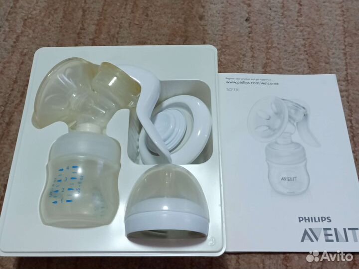 Молокоотсос avent ручной