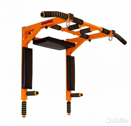 Турник 3в1 40х40 Premium Оранжевый