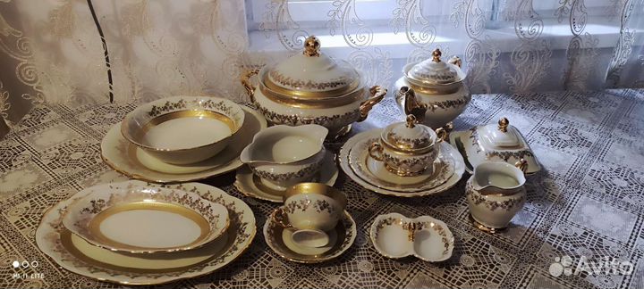 Набор столовой посуды новый 6 персоный