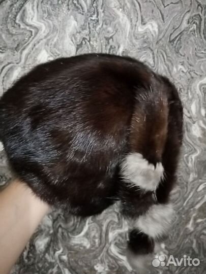 Шапка норковая женская