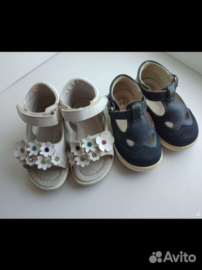 Обувь пакетом для девочки 22 размер 5 пар