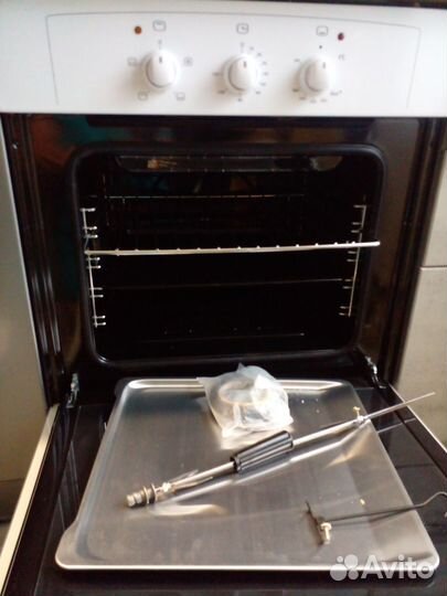 Газовый духовой элктрический встраемый шкаф
